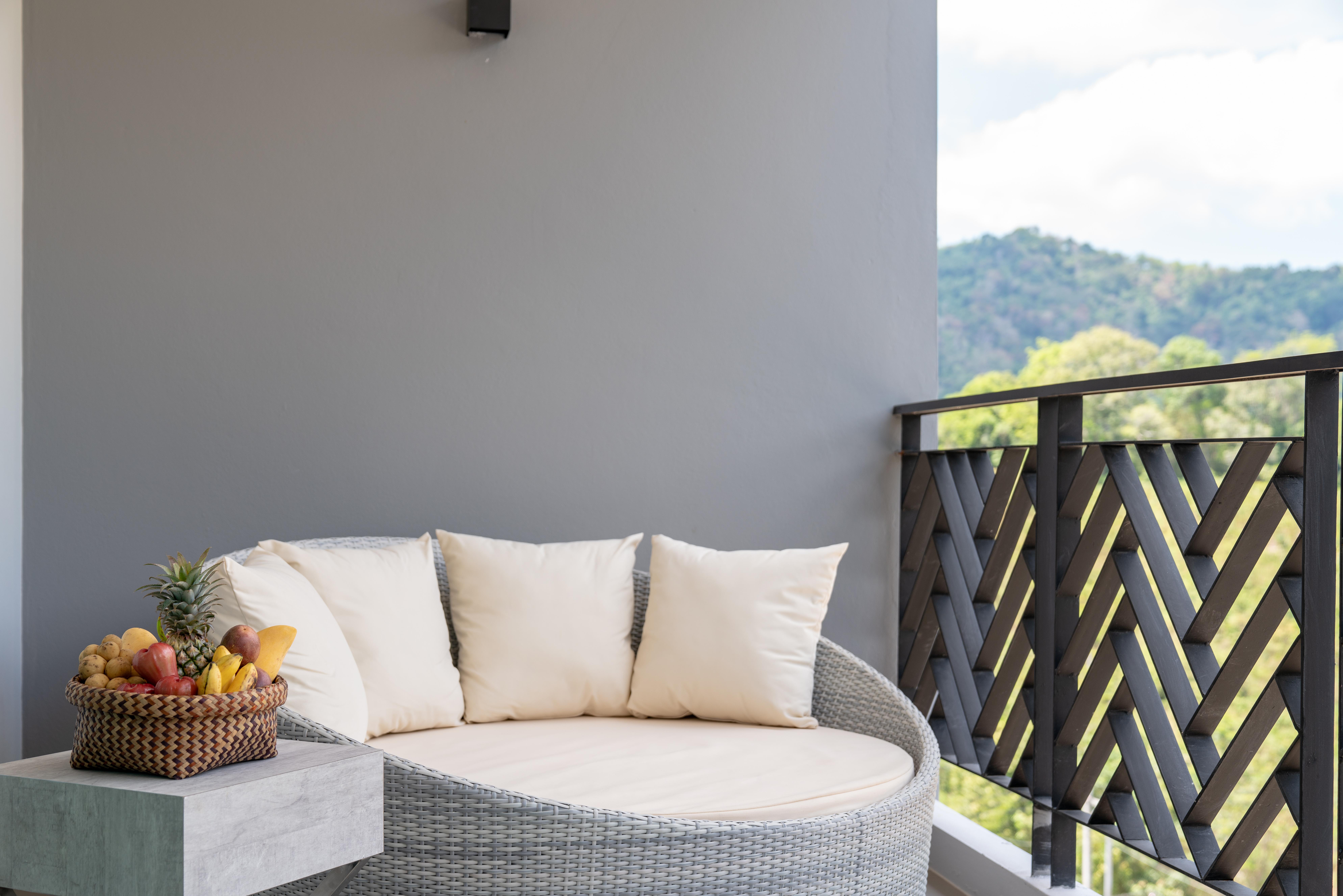 Anana Ecological Resort Krabi - Sha Extra Plus Ao Nang Exterior foto A balcony with a rattan chair